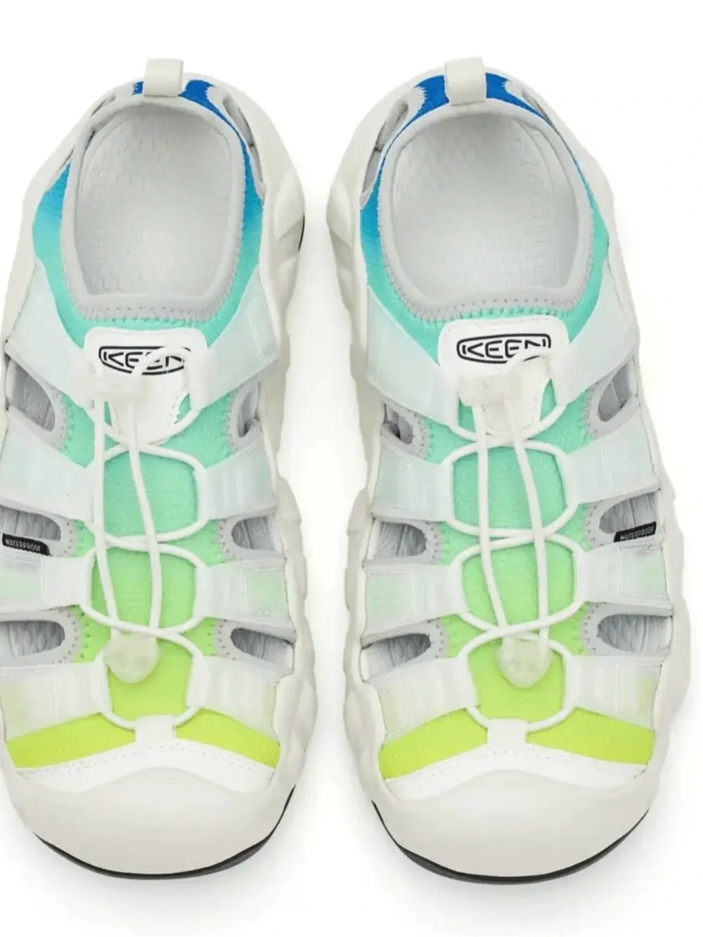Keen Hyperport H2 Hiking Waterproof Sandal Men's Size 11 Evening Primrose/Blue